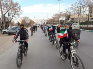 همایش دوچرخه سواری فرزندان حاج قاسم