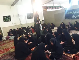برگزاری مراسم بزرگداشت سردار سلیمانی با حضور گروه سفیران نور در بیارجمند شاهرود
