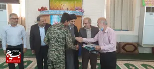 تجلیل از مشارکت تاثیرگذار مردم هندیجان در ساخت صحن عتبات عالیات