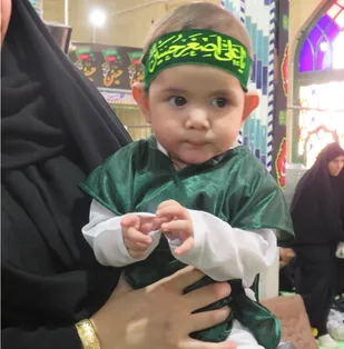 عهد و پیمان شیرخوارگان با باب الحوائج شش ماهه