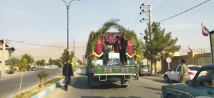 پنج لاله گلگون کفن خوشنام در آرادان تشییع شد