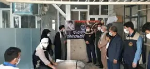 افتتاح آشپزخانه اطعام و احسان حسینی در شهرستان دالاهو