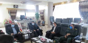 فرمانده سپاه چایپاره با فرماندار شهرستان دیدار کرد