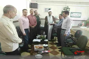 معارفه مسئول جدید بسیج مهندسین صنعت و معدن اسدآباد