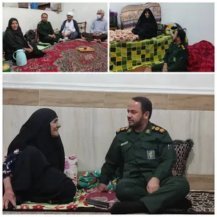 دیدار با خانواده معظم شهدا همزمان با ولادت حضرت معصومه سلام الله علیها