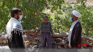 بازدید حجت الاسلام والمسلمین صادقی ازوضعیت معیشتی روستاها و نقاط شهرستان فریدونشهر