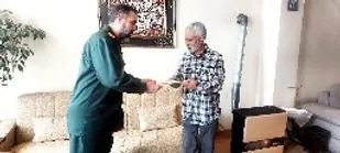 دیدار نوروزی فرمانده سپاه جوادالائمه خراسان شمالی با خانواده شهدا و ایثارگران بجنورد