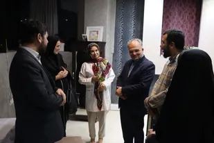 حضور فرماندار سمنان در میان پزشکان شهرستان به مناسبت روز پزشک