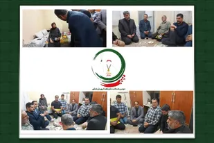 دیدار رئیس سازمان بسیج ورزشکاران کشور با خانواده محترم شهید والامقام یوسف صیاد هژبرمنش