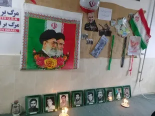 فضا سازی شهر میامی به مناسبت هفته بسیج