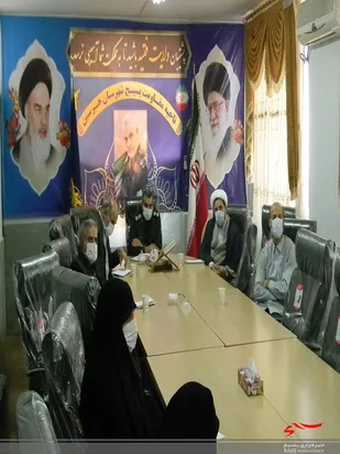 برگزاری جلسه ویدئو کنفرانس هادیان سیاسی در سپاه هرسین
