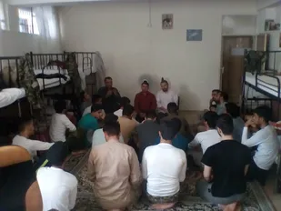 حضور مسؤولین بسیج دانش آموزی و آموزش و پرورش شاهرود در طرح یاوران ولایت
