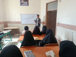 برگزاری کارگاه سواد رسانه در روستای فیروزآباد تفتان جنوبی