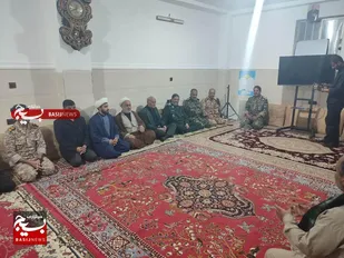 حضور فرمانده سپاه سلمان در پایگاه شهید خانی بندانی