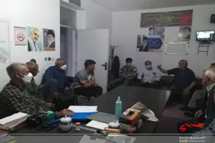 نشست کشاورزان با فرمانده پایگاه بسیج صاحب الزمان (عج) روستا عبدالله آباد برگزار شد