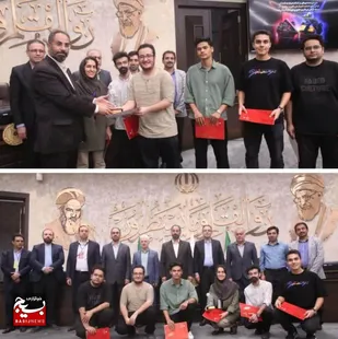 تیم MRL دانشگاه آزاد اسلامی قزوین در المپیک ملی فناوری "ربات جنگجو " قهرمان شد