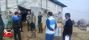 برگزاری رزمایش جهادی سربازان ولایت در روستای نرگس کتی بابل