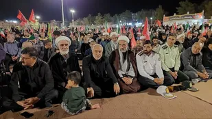 برگزاری مراسم بزرگداشت هفتمین روز تدفین آقای شهید ایران(ره) در بیرجند