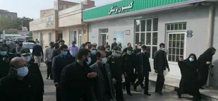 بازدید فرمانده سپاه پاسداران از بیمارستان فاطمه الزهرا کرمان