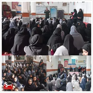 برگزاری اردوی فرهنگی و جهادی همراه با جشن ولادت حضرت زینب (س) در روستای&zwnj; &laquo;ام&zwnj;التمیر&raquo;