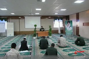 برگزاری دومین محفل انس با قرآن مجید در سپاه شهرستانی سراوان