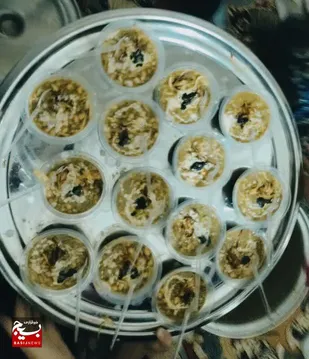 پخت آش نذری در بخش منج