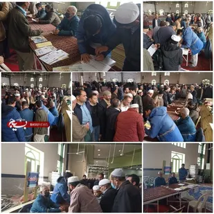 برگزاری اردوی جهادی میز خدمت در مصلی اهل سنت