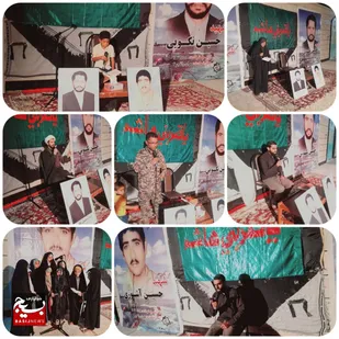 یادبود سالروز شهادت شهدای روستای سرمازغ بخش سندرک برگزار شد.