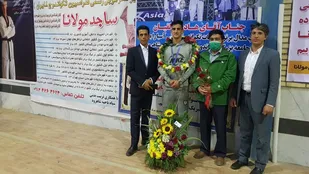 مدال قهرمانی المپیک و جهان تلاش بی وقفه می&zwnj;طلبد/تجلیل از مدال آور شاهرودی آسیا