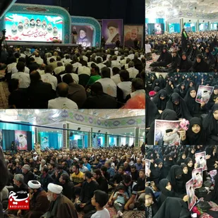 ایران غرق در سوگ است/ عزاداری کرمانی ها در فقدان "سید الشهدای خدمت و همراهانش" در حسینه ثارالله کرمان