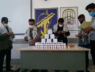 توزیع اقلام بهداشتی بین نیازمندان در هرات