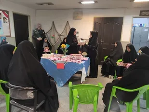 تجلیل از بسیجیان نمونه حوزه حضرت رقیه (س)   بهارستان