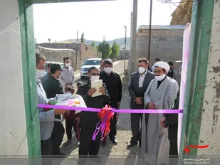افتتاح خانه محروم در روستای لروم هوراند