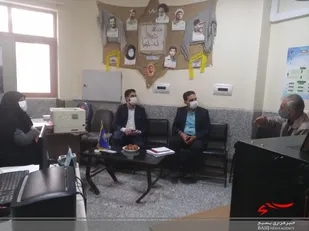 بازدید جانشین فرماندهی سپاه خمینی شهر از کانون بسیج فرهنگیان