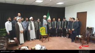 دیدار خادمان رضوی با امام جمعه همدان