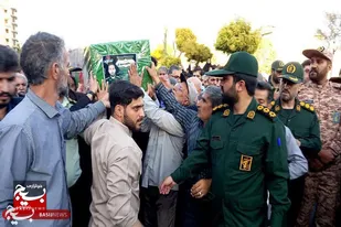 استقبال از پیکر مطهر شهید &laquo;محمد سهرابی&raquo; در نهاوند