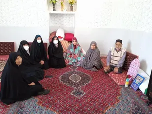 با فرمانده سپاه زرند همزمان با ولادت امام حسین وروز پاسدار