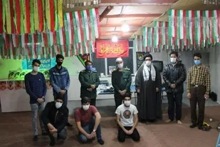 بازدید معاون هماهنگ کننده سپاه الغدیر از کانون فرهنگی پایگاه امام حسین بارجین میبد
