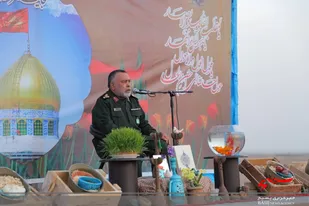 سردار قربانی : اگر غلطی از دشمن سربزند،تل آویو را با خاک یکسان می کنیم