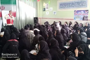 برگزاری دوره عملی آمادگی دفاعی متوسطه دوم مدارس دخترانه ناحیه دو همدان