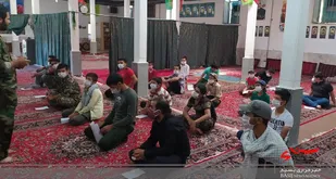 آموزش مقدماتی بسیج در روستای باباامان و قره خانبندی برگزار شد