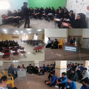 نشست بصیرت و&zwnj;روشنگری در&zwnj;مدارس سطح شهر بستک  برگزار گردید