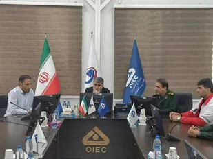بازدیدفرمانده سپاه امیرالمومنین(ع)استان ایلام از پتروشیمی دهلران