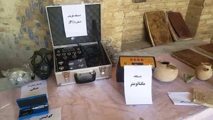 نمایشگاه مشترک دستاورد&zwnj;های نیروی انتظامی و میراث فرهنگی در تربت حیدریه افتتاح شد
