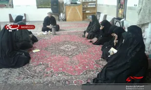 برگزاری نشست فرهنگی، مسجد ومحله اسلامی بابسیجیان شورای  پایگاه ها راین