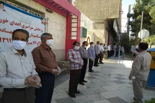 رزمایش سراسری اهدا خون پیشکسوتان جهاد و شهادت در زاهدان برگزار شد