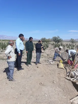 لایروبی قنات روستای قهج بخش بسطام بعد از چهل سال+ تصاویر