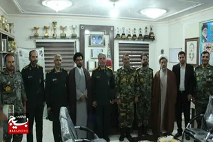 فرمانده سپاه ارومیه با فرمانده تیپ 41 ارتش دیدار کرد