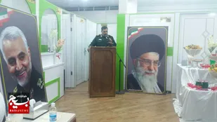 افتتاح درمانگاه مهر شفا در شهرستان بافت با حضور سردار نظری فرمانده سپاه ثارالله استان کرمان