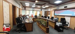 برگزاری جلسه مدیریت مصرف انرژی در حوزه گاز فی مابین مسئول سازمان بسیج مهندسین صنعت و معدن کشور و مدیران شرکت ملی گاز ایران